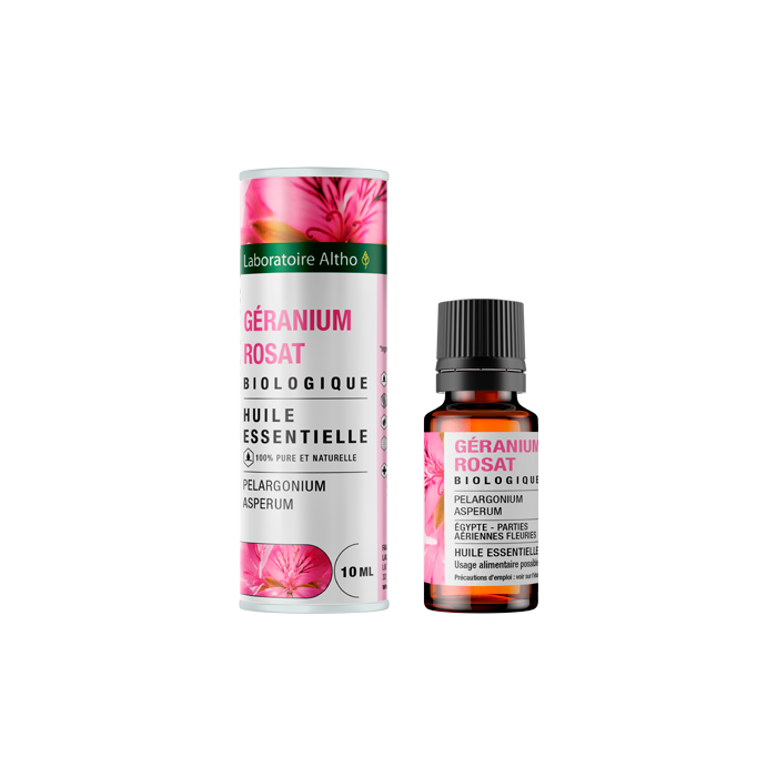 Image produit huile essentielle Géranium rosat